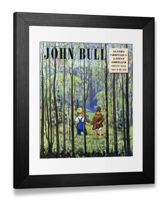 Framed Print : John Bull 1949 1940s UK covers magazines Framed Print : John Bull 1949 1940s UK covers magazines