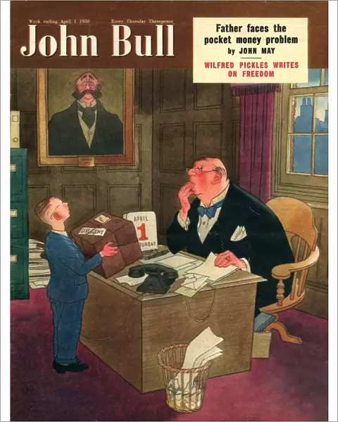 John Bull 1950 1950s UK post packages april fools day surprises magazines