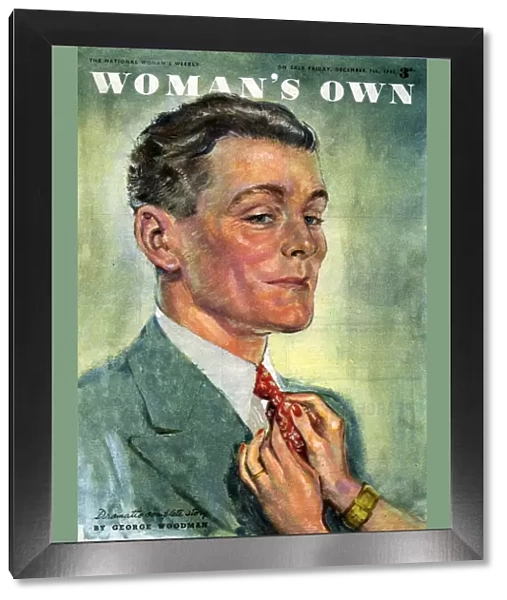 Womans Own 1945 1940s UK mens ties magazines womans