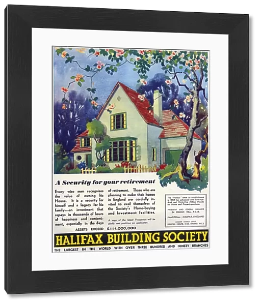 Halifax 1937 1930s UK building societies society houses homes property housing