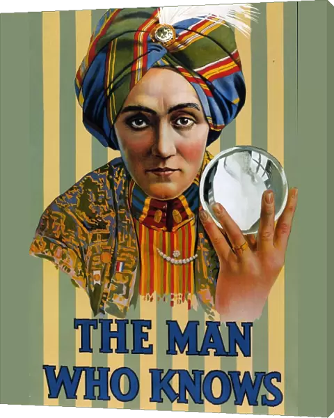 The Man Who Knows 1920s USA Alexander magicians illusions tricks crystal balls fortune