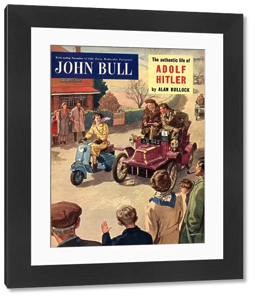 John Bull 1952 1950s UK veteran cars rallies scooters flirting magazines