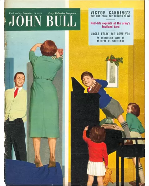 John Bull 1950s UK presents naughty children magazines