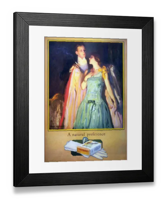 Framed Print : Chesterfield 1920s USA evening-dress glamour cigarettes smoking clothing clothes