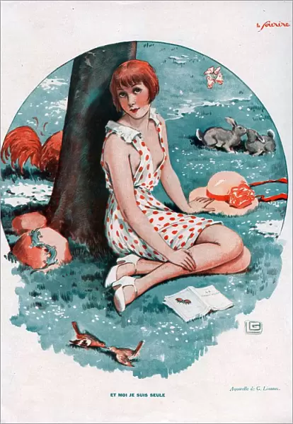 Le Sourire 1931 1930s France erotica Spring seasons illustrations