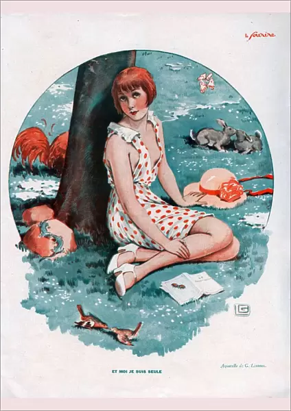 Le Sourire 1931 1930s France erotica Spring seasons illustrations