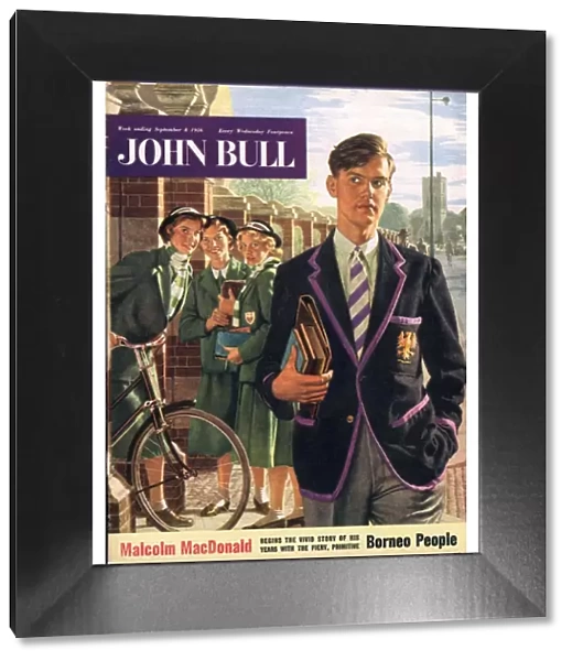 John Bull 1956 1950s UK schools magazines