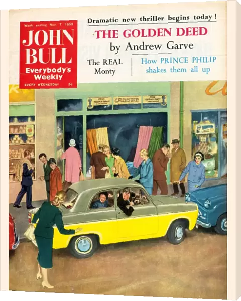 John Bull 1950s UK parking magazines cars