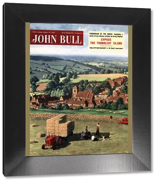 John Bull 1955 1950s UK farms farmers tractors magazines