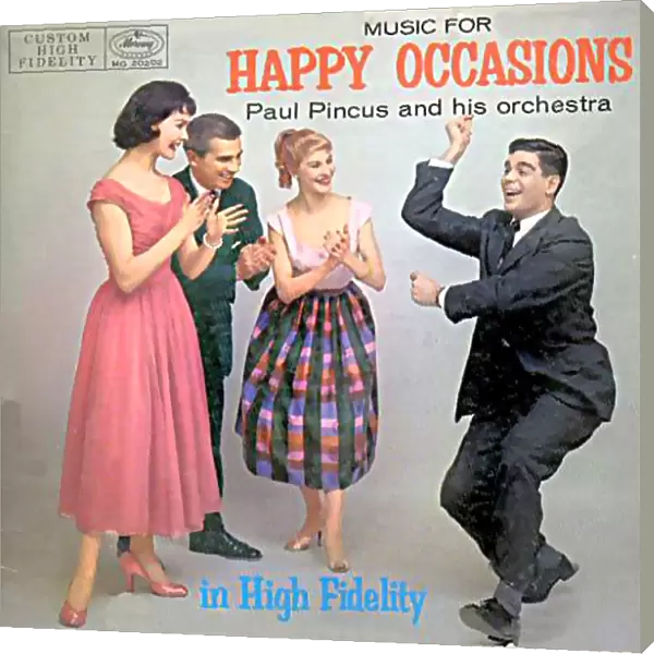 Paul Pincus 1962 1960s USA rklf albums records Music For Happy Occasions Mercury