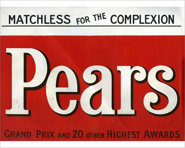 Pears 1907 1900s UK cc logos
