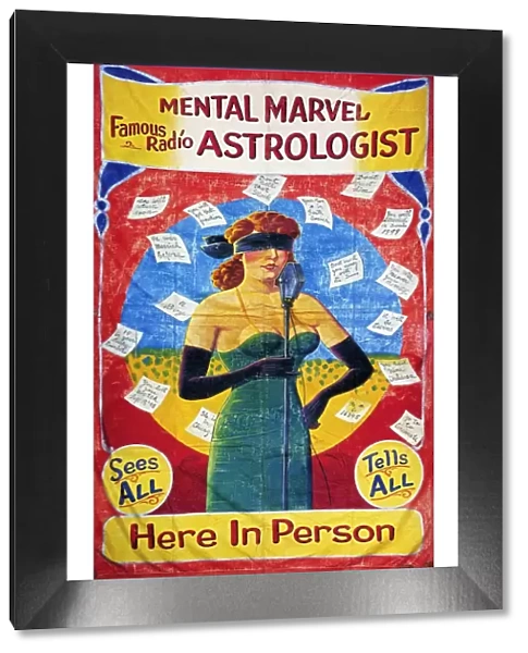 Mental Marvel Astrologist 1900s fortune telling radio tellers visions of the future