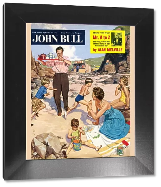 John Bull 1950s UK holidays beaches seaside magazines