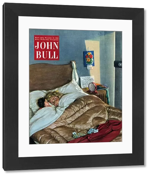 John Bull 1950s UK sleep bedtime magazines sleeping