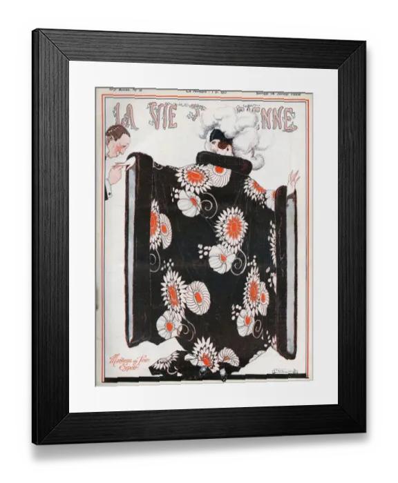 Framed Print : La Vie Parisienne 1922 1920s France Rene Vincent magazines illustrations oriental Framed Print : La Vie Parisienne 1922 1920s France Rene Vincent magazines illustrations oriental