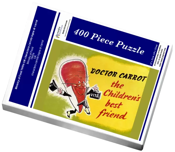 Ministry of Food 1940s UK characters carrots logos dr carrot
