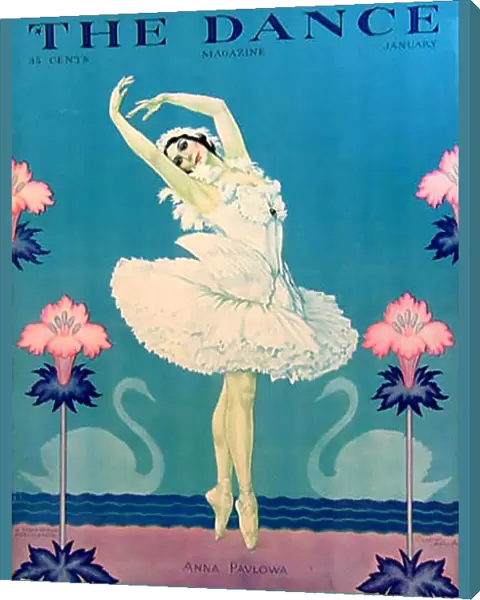 The Dance 1929 1920s USA Anna Pavlova magazines ballet maws