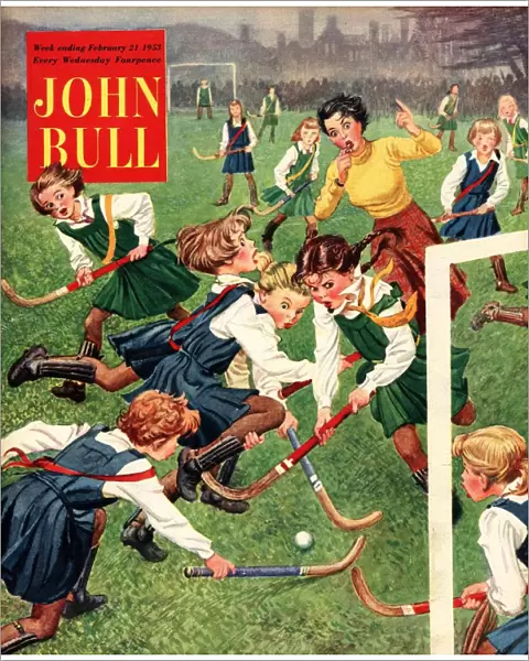 John Bull 1953 1950s UK hockey magazines