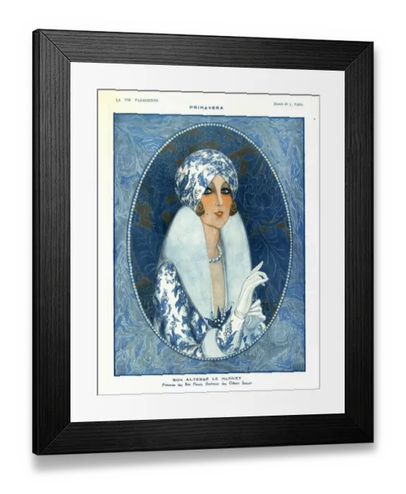 Framed Print : 1920s, France, La Vie Parisienne, Magazine Plate Framed Print : 1920s, France, La Vie Parisienne, Magazine Plate