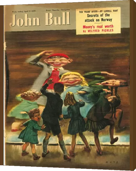 John Bull 1950s UK distorting mirrors fairs magazines funfairs