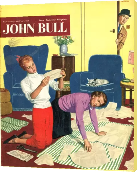 John Bull 1950s UK dressmaking magazines