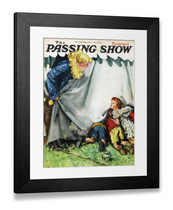 Framed Print : 1930s, UK, The Passing Show, Magazine Cover Framed Print : 1930s, UK, The Passing Show, Magazine Cover