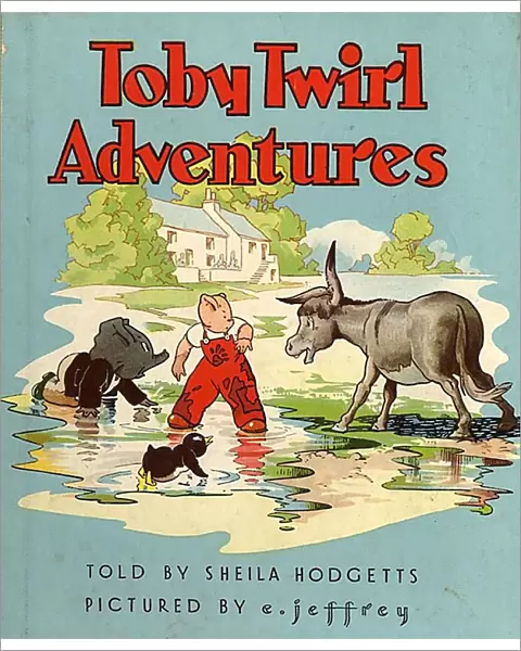 Toby Twirl Adventures 1949 1940s UK mcitnt childrens storys adventures childrens