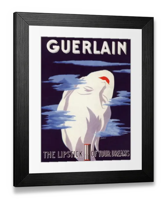 Framed Print : Guerlain 1938 1930s UK guerlain lipsticks lipstick make-up makeup Framed Print : Guerlain 1938 1930s UK guerlain lipsticks lipstick make-up makeup