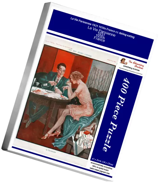 La Vie Parisienne 1931 1930s France cc dating eating