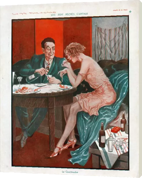 La Vie Parisienne 1931 1930s France cc dating eating