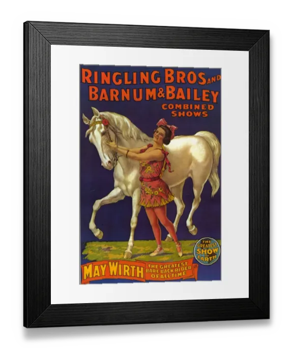 Framed Print : Ringling Bros Circus Barnum and Bailey 1910s USA horses Baileys Framed Print : Ringling Bros Circus Barnum and Bailey 1910s USA horses Baileys