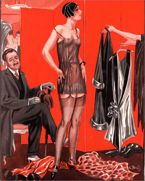 Le Sourire 1920s France erotica sales womens underwear