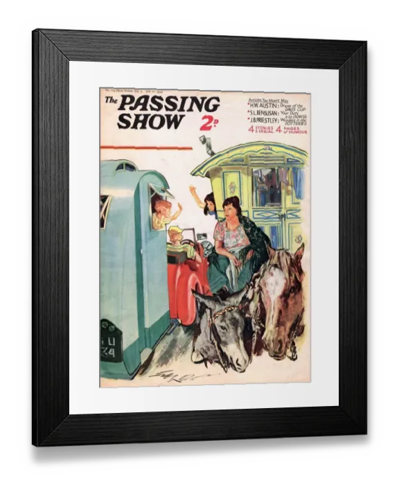 Framed Print : 1930s, UK, The Passing Show, Magazine Cover Framed Print : 1930s, UK, The Passing Show, Magazine Cover
