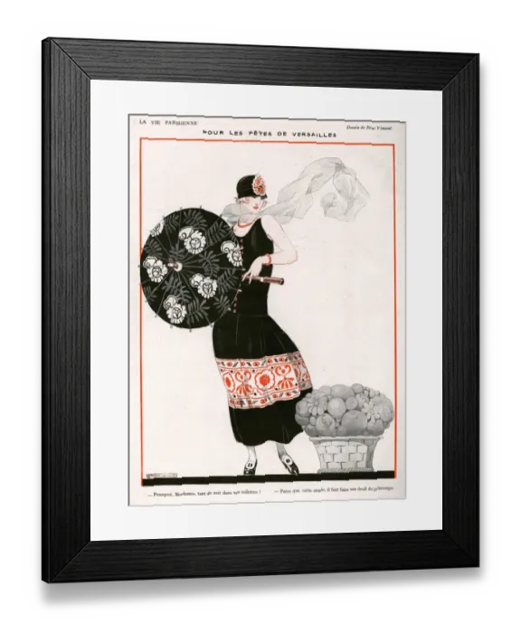 Framed Print : La Vie Parisienne 1923 1920s France Rene Vincent illustrations womens umbrellas parasols Framed Print : La Vie Parisienne 1923 1920s France Rene Vincent illustrations womens umbrellas parasols