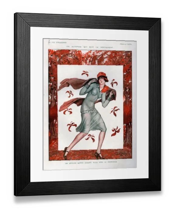 Framed Print : 1920s, France, La Vie Parisienne, Magazine Plate Framed Print : 1920s, France, La Vie Parisienne, Magazine Plate