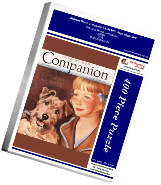 Womans Home Companion 1930s USA dogs magazines