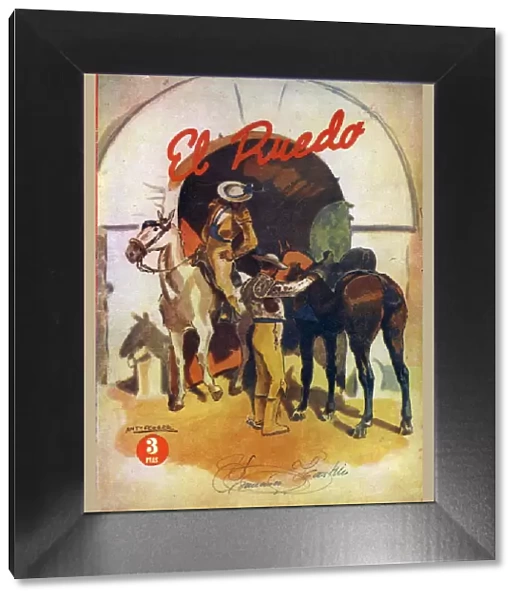 El Ruedo 1949 1940s Spain cc magazines horses matadors matadores posters