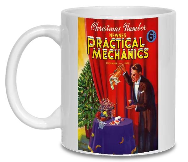 Practical Mechanics 1939 1930s UK magazines magician magic tricks trees