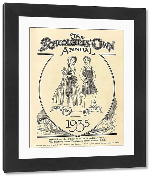 The Schoolgirls Own 1935 1930s UK mcitnt schools girl