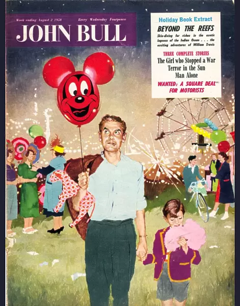 John Bull 1950s UK balloons candy-floss magazines