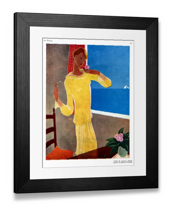 Framed Print : Art Deco Woman 1920s France cc art deco illustrations portraits woman women Framed Print : Art Deco Woman 1920s France cc art deco illustrations portraits woman women