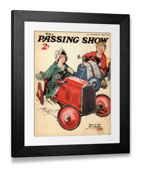 Framed Print : 1930s, UK, The Passing Show, Magazine Cover Framed Print : 1930s, UK, The Passing Show, Magazine Cover