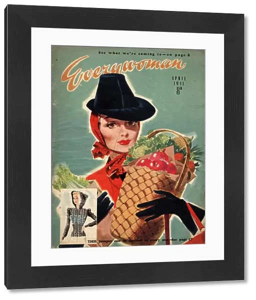 Everywoman 1940s UK shopping magazines