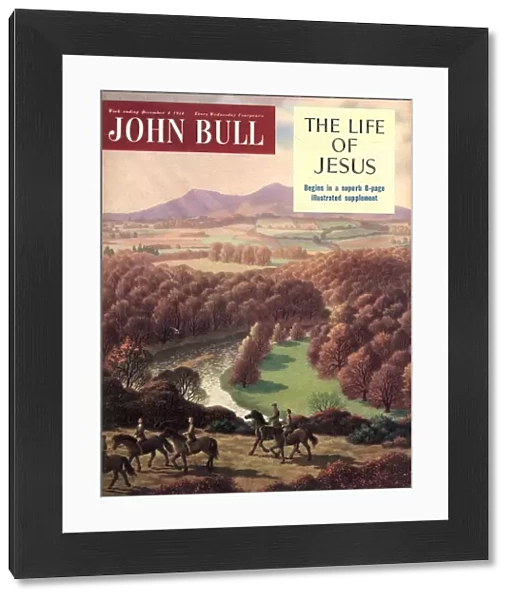 John Bull 1954 1950s UK trekking pony ponies horses magazines