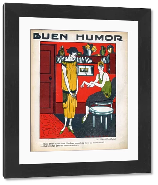 Buen Humor 1926 1920s Spain cc magazines friends interiors