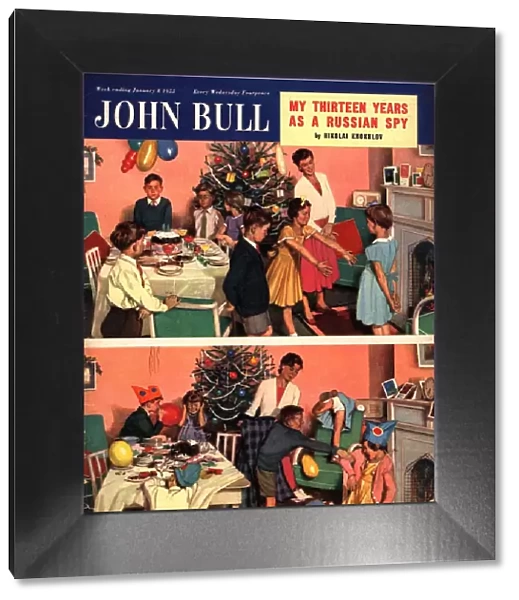 John Bull 1955 1950s UK childrens games disasters party magazines
