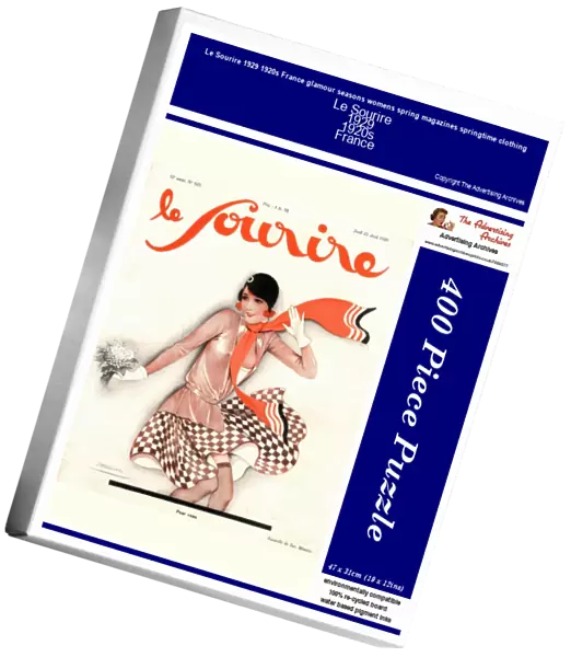 Le Sourire 1929 1920s France glamour seasons womens spring magazines springtime clothing