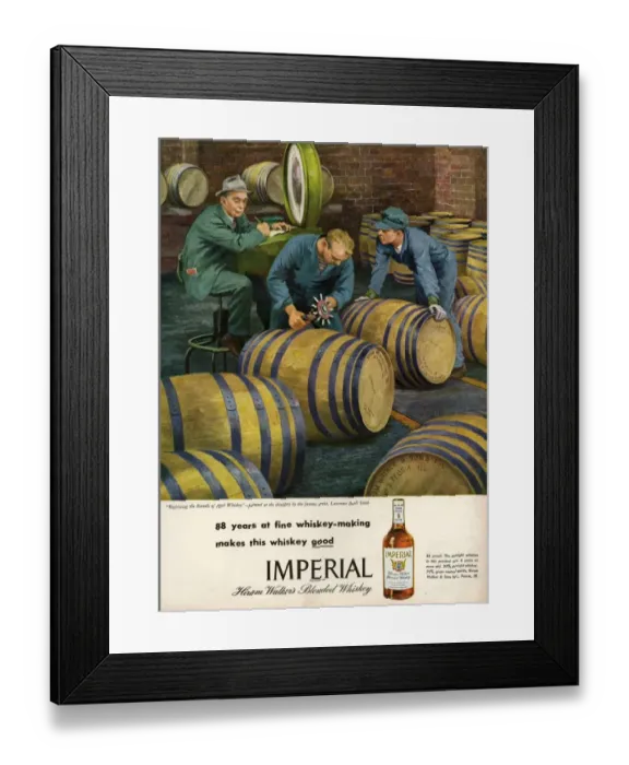 Framed Print : 1940s, USA, Imperial, Magazine Advert Framed Print : 1940s, USA, Imperial, Magazine Advert