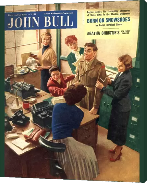 John Bull 1955 1950s UK john bull secretaries fiance engagement boyfriends secretary