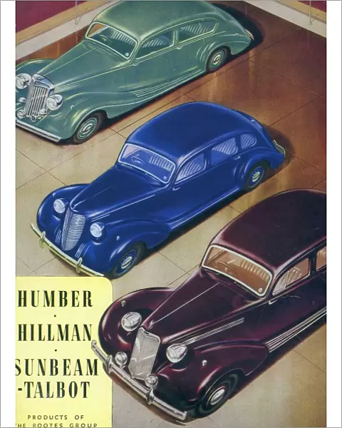 Humber, Hillman, Sunbeam-Talbot 1930s UK cars